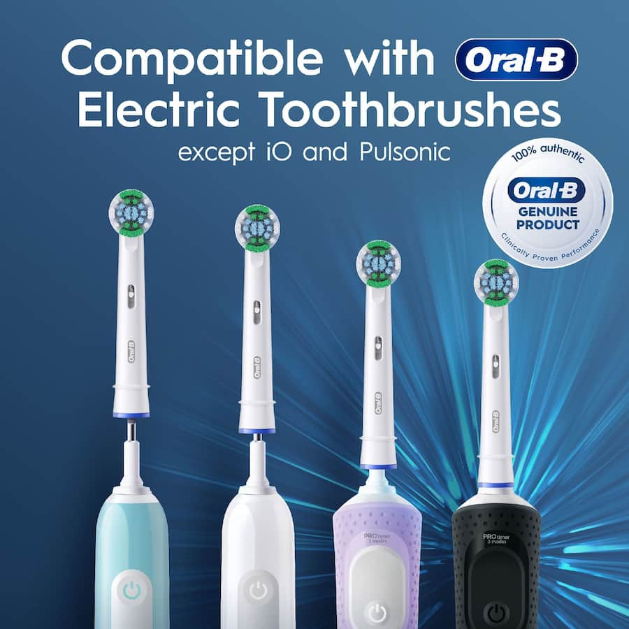 Oral B Replacement Brush Heads Everyday Clean 8pack