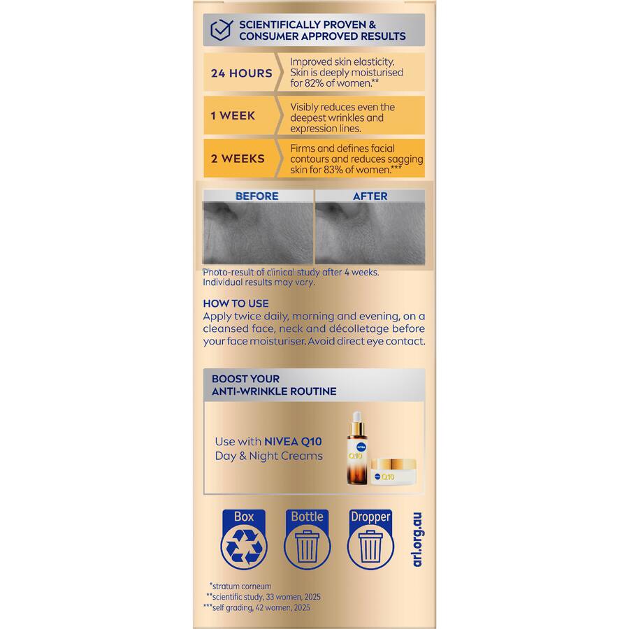 Nivea Facial Serum Q10 Collagen Expert 30mL