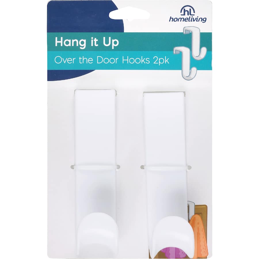 Homeliving Hooks Overdoor 2 pack