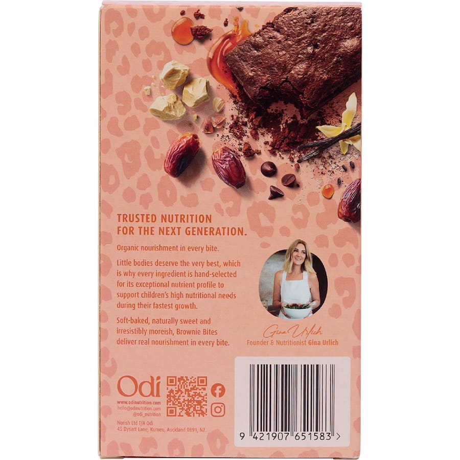 Odi Baby Snacks Brownie Bites 120g