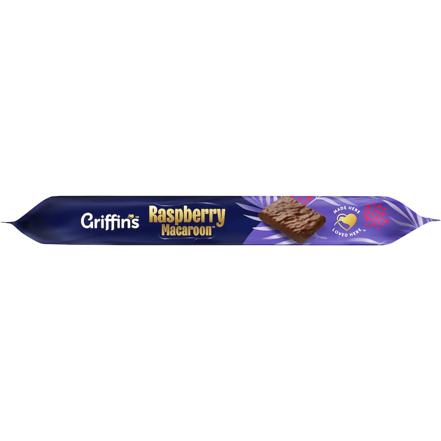 Griffins Macaroon Biscuits Raspberry Chocolate 200g