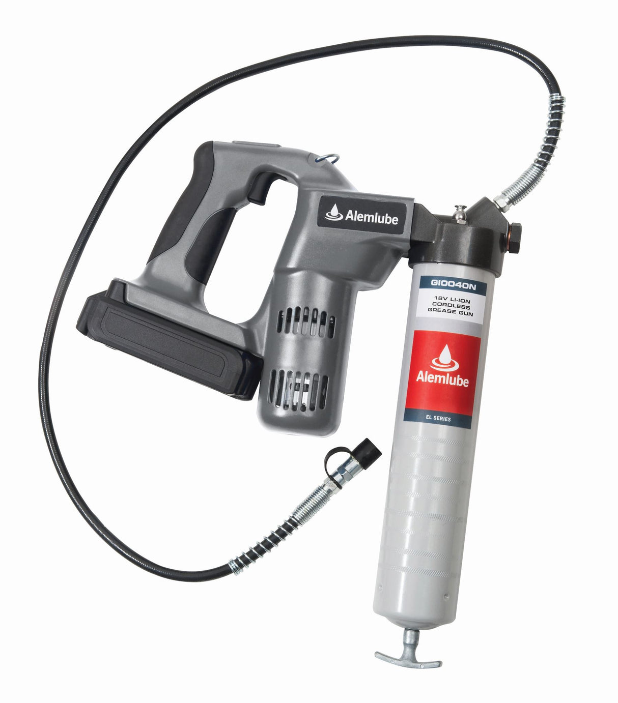 Alemlube 18V Lithium-ion Cordless Grease Gun G10040N