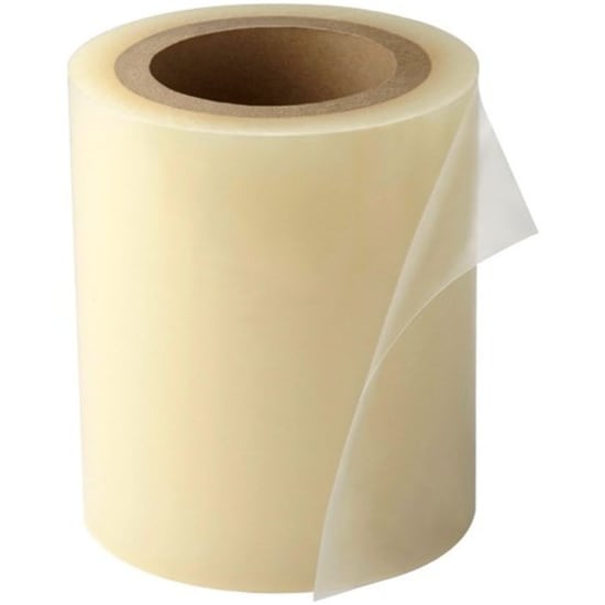 Novacel 4154 Protection Surface Tape in a 20-roll case, ideal for protecting surfaces like metal and glass during projects.