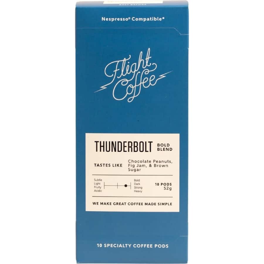 Flight Coffee Coffee Pods Thunderbolt 10pack