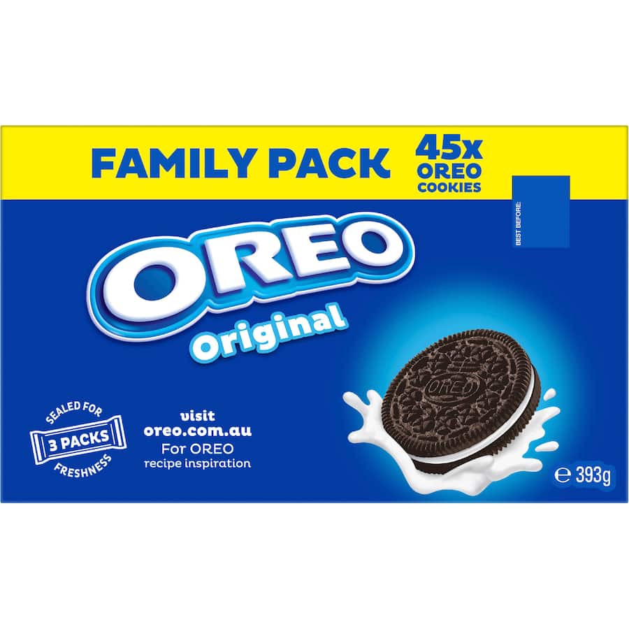 Oreo Biscuits Original Family pack 393g