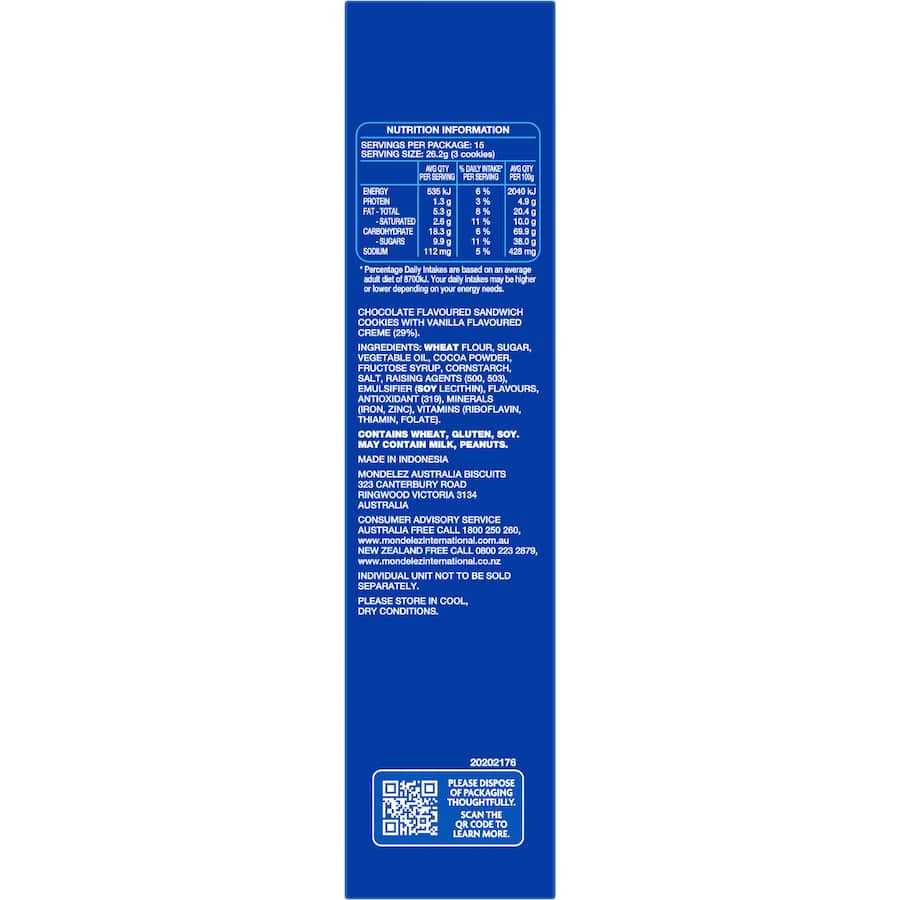 Oreo Biscuits Original Family pack 393g