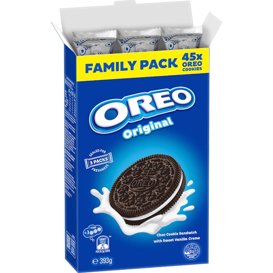 Oreo Biscuits Original Family pack 393g