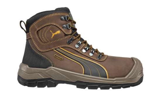 Puma Sierra Nevada 630227 Safety Boots - Brown (Size 8)