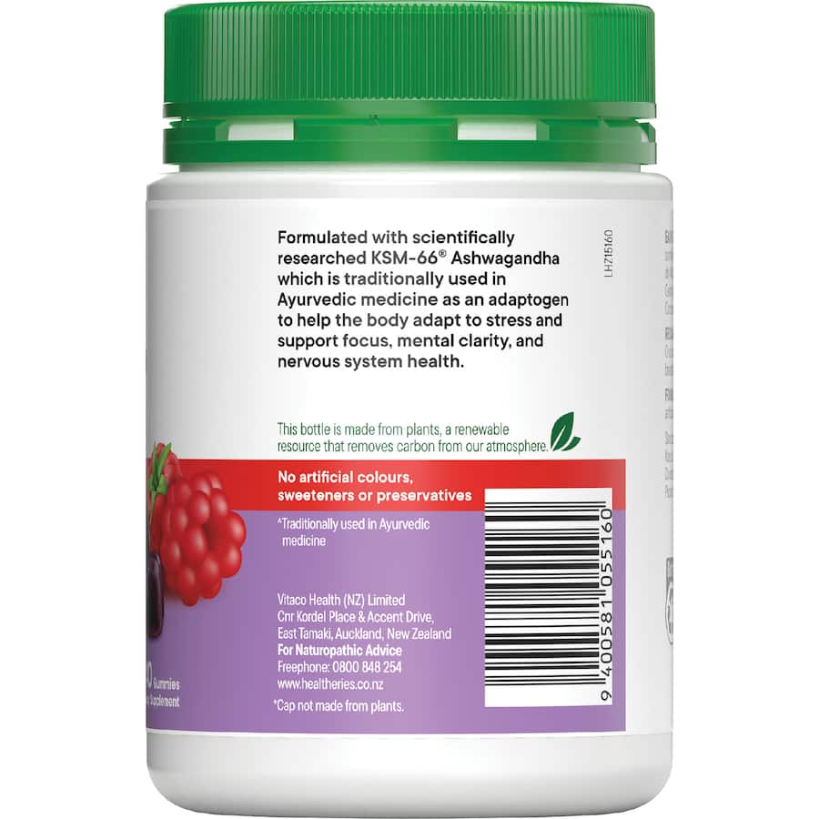 Healtheries Gummies Ashwagandha + Magnesium 40s