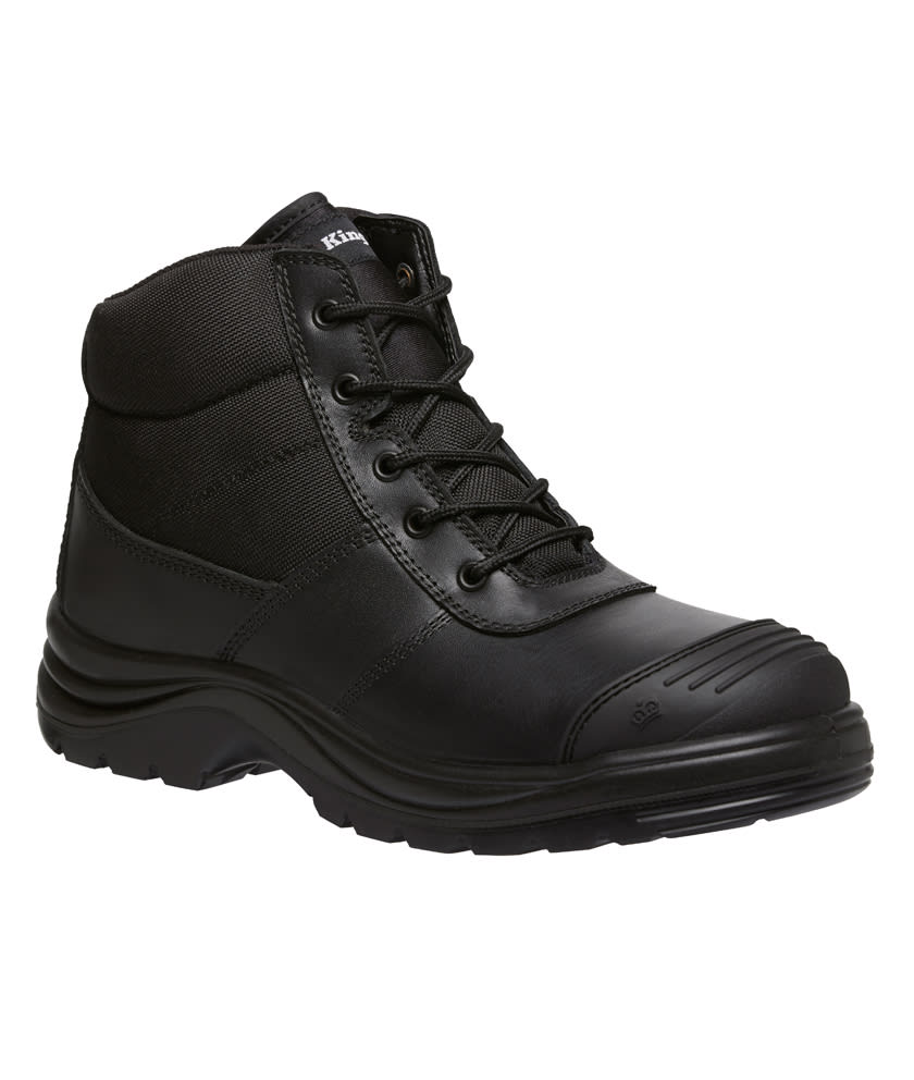 KingGee, Tradie Zip Sided Safety Boot - Wheat - 14