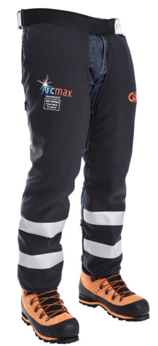 Clogger, Arcmax FR Chainsaw Chaps - Calf, CU91FCR - Navy - L