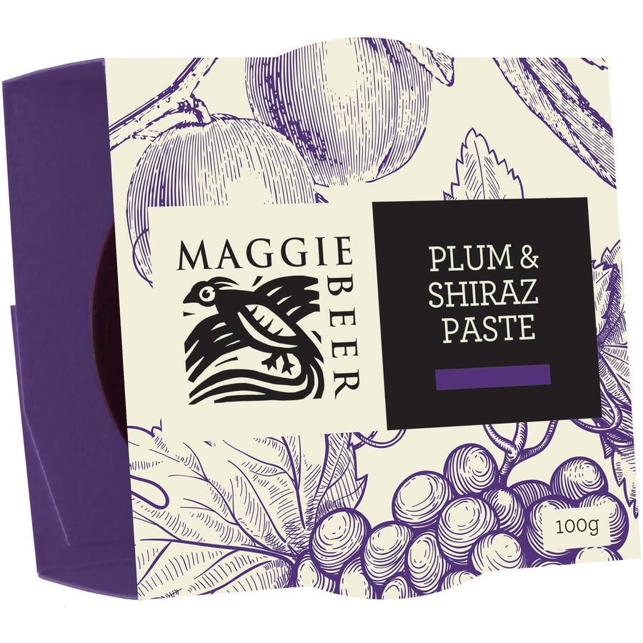Maggie Beer Fruit Paste Plum & Shiraz - 100g