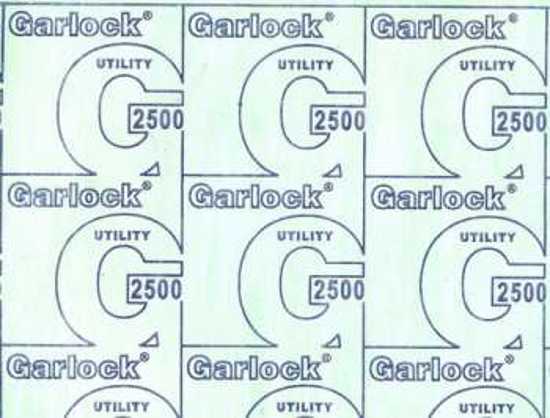 Garlock Non-Asbestos Gasket 2500 300 x 1500mm Roll-0.8mm-Each