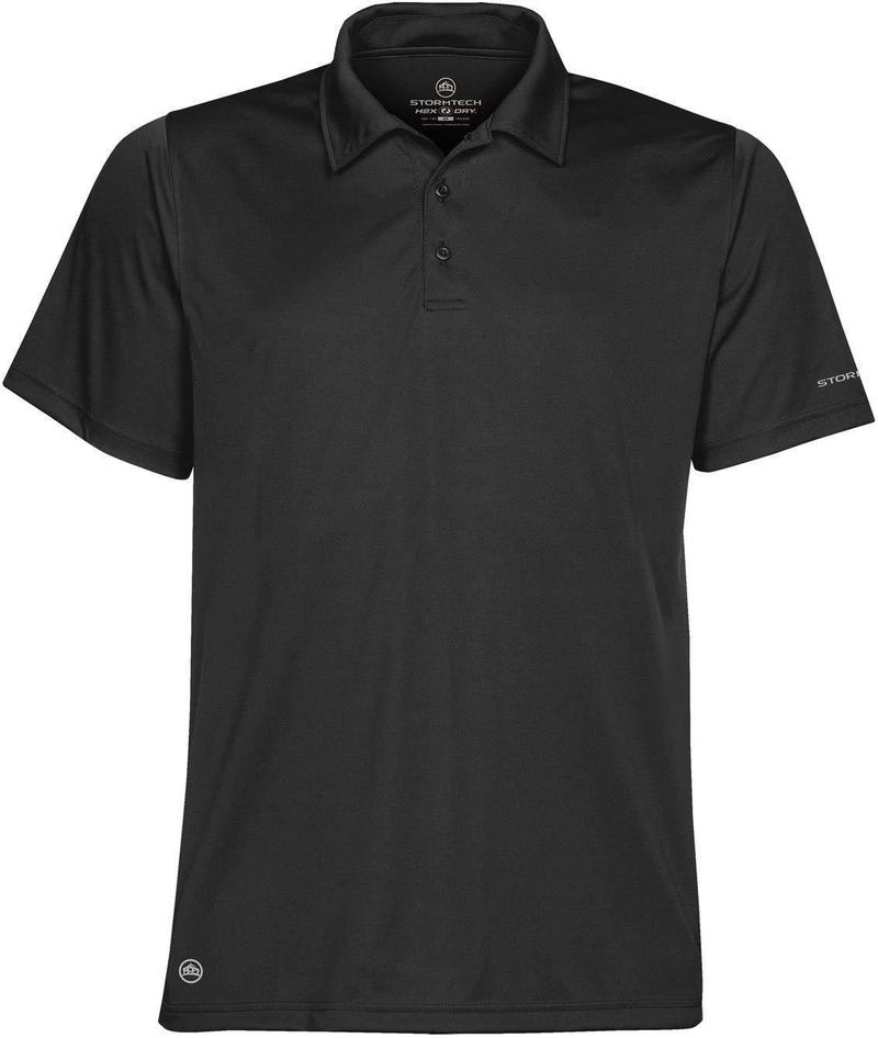 Stormtech, Apollo H2X-DRY Polo, PS-1 - Black (Size: L)