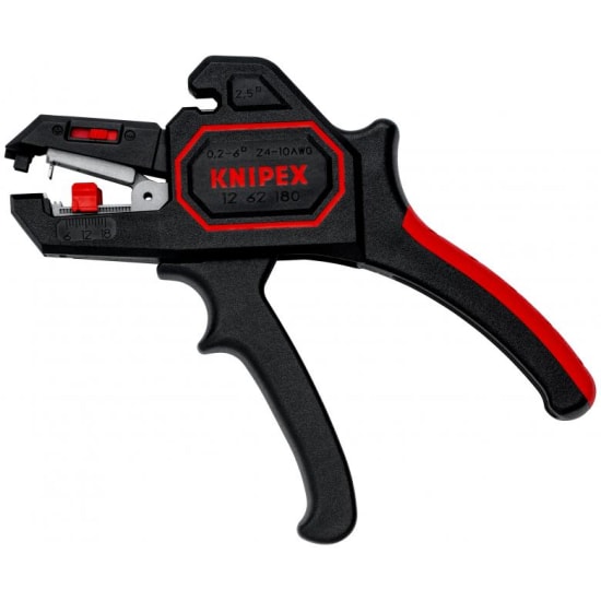 Knipex Automatic Insulation Stripper designed for precise cable stripping, with automatic adjustment for wires 0.2-6.0 mm².