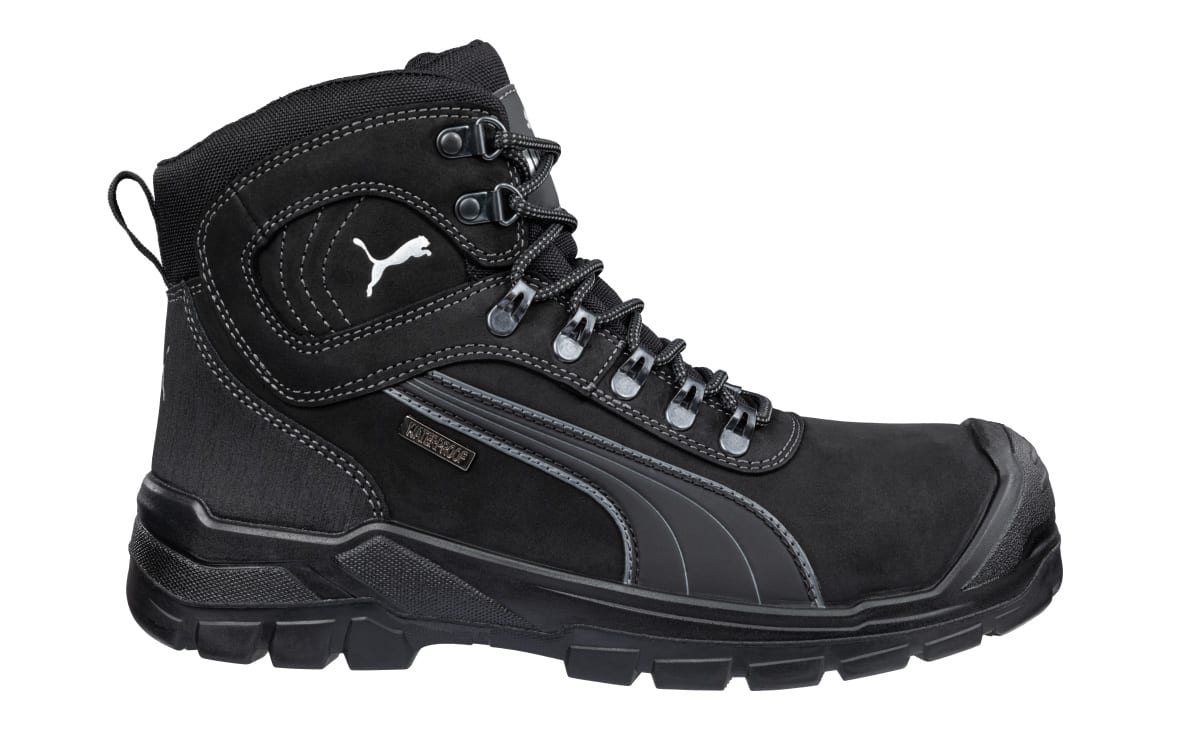 Puma, Sierra Nevada Zip Sided Safety Boot, 630527 (Pair) - Black - 13