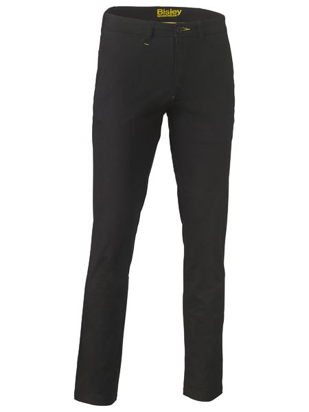 Bisley, Stretch Work Pant, BP6008 Stout Fit - Black - 117