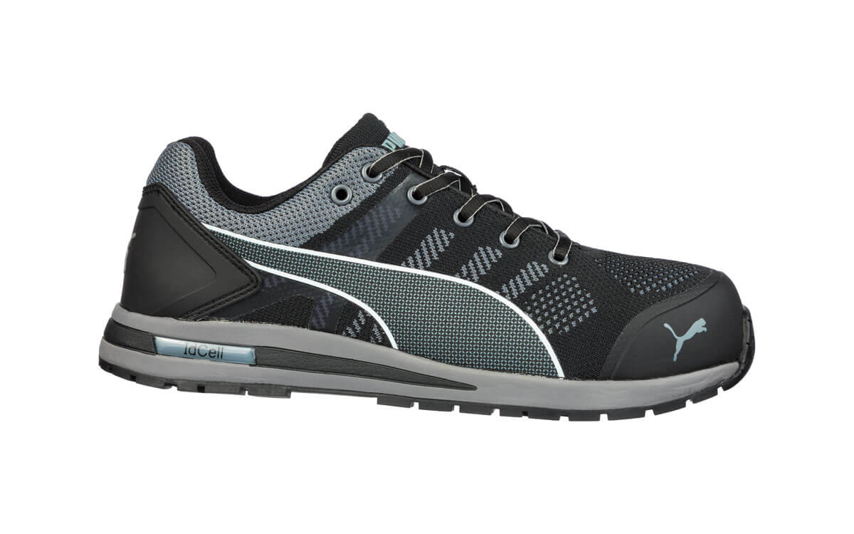 Puma, Elevate Knit Safety Shoe, 643167 (Pair) - Black - 42