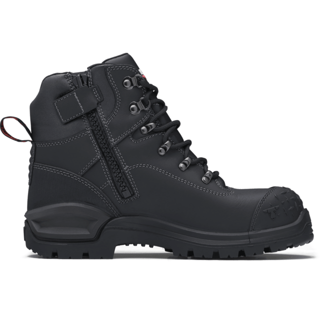 John Bull, 4598 Crow 3.0 Zip Sided Safety Boot - Black (Size: 08)