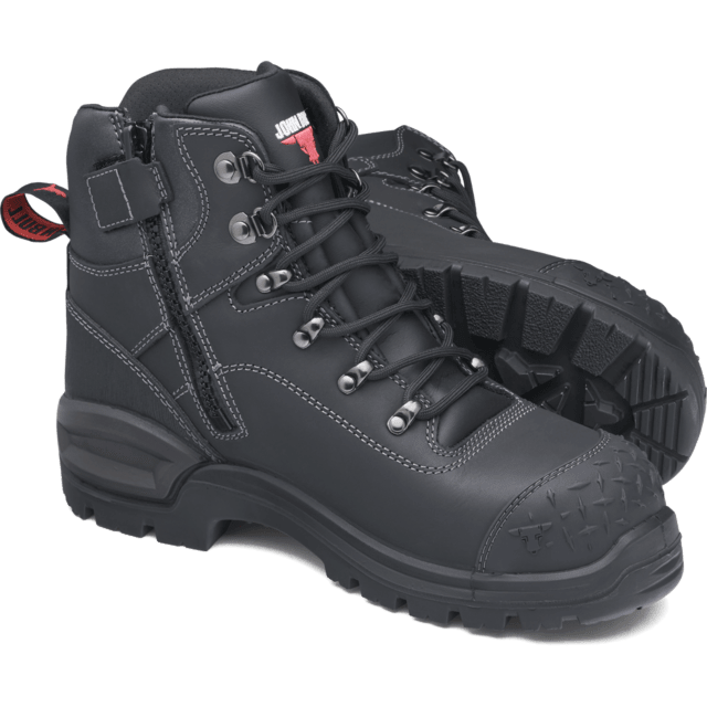 John Bull, 4598 Crow 3.0 Zip Sided Safety Boot - Black - 09