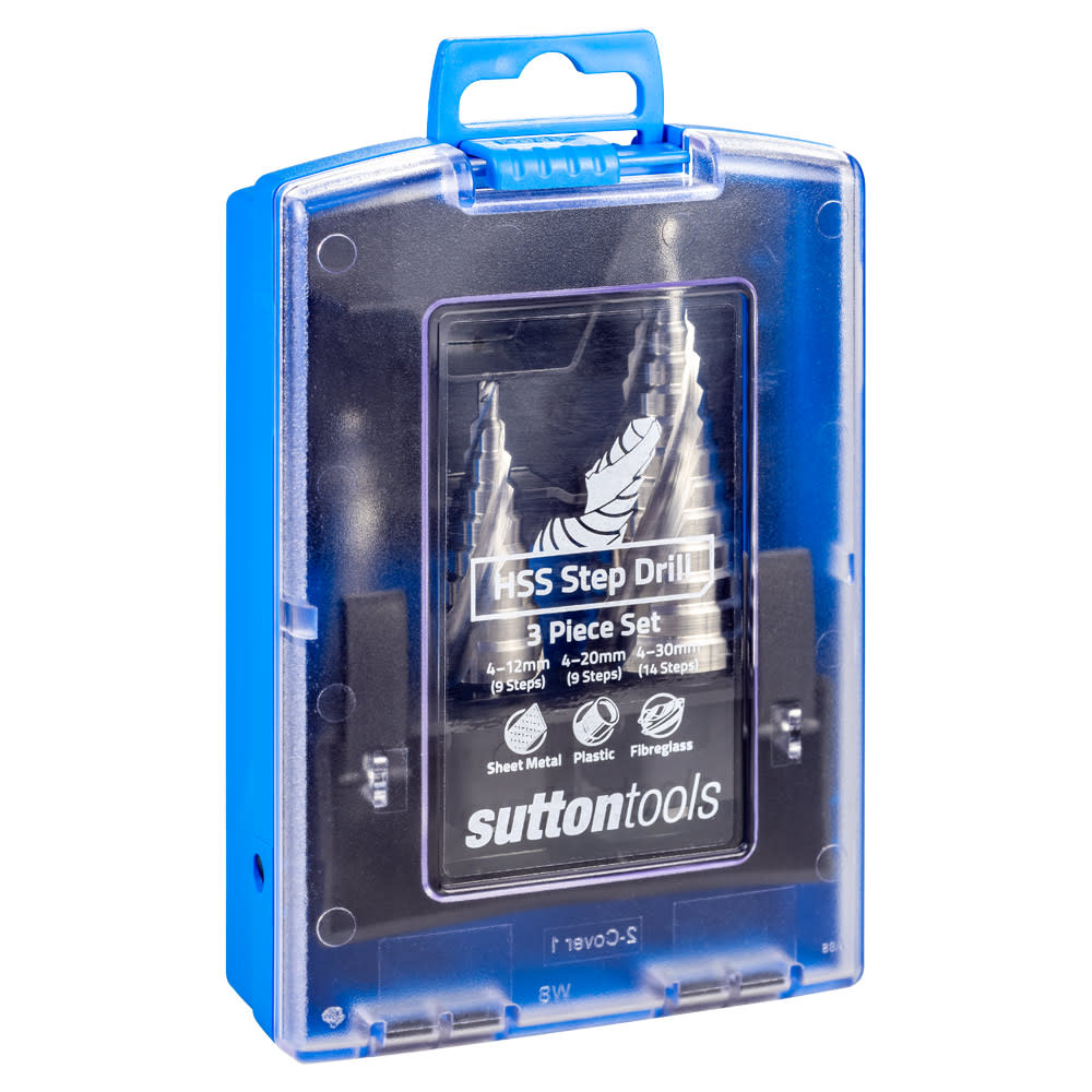 Sutton Metric Step Drill Set 3 Piece
