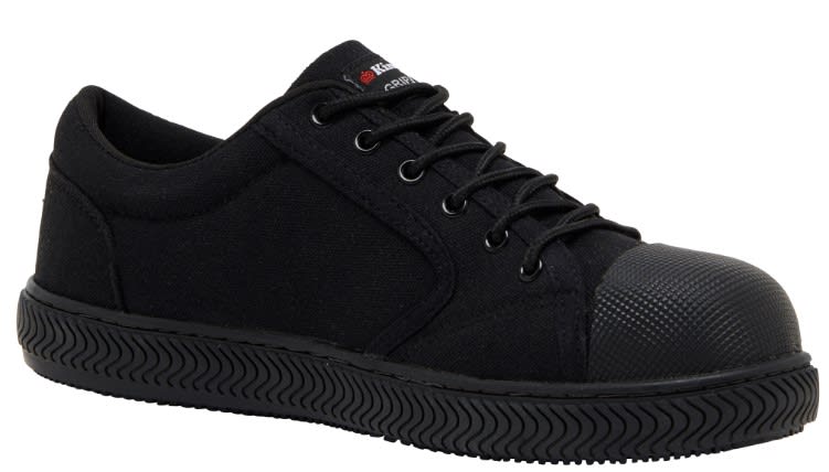 KingGee, Grip 3000 Safety Shoe, K26540 - Black (Size: 13)