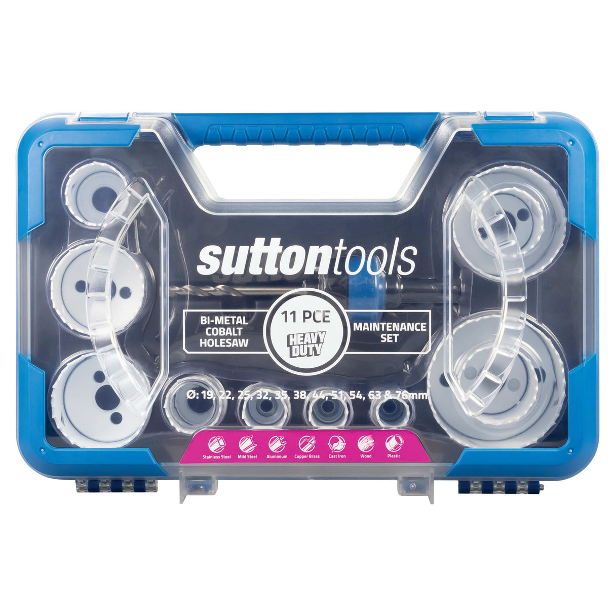 Sutton 11 Piece Maintenance Holesaw Set