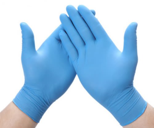 Ninja Surefit Nitrile Gloves Powder Free Blue S-2XL (Pack of 100) - Standard - L