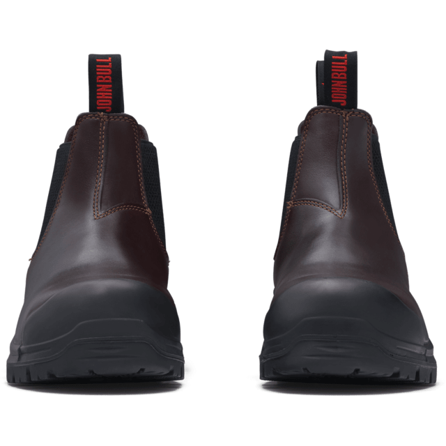 John Bull,4291 Cougar 3.0 Elastic Side Safety Boot - Oxblood - 14