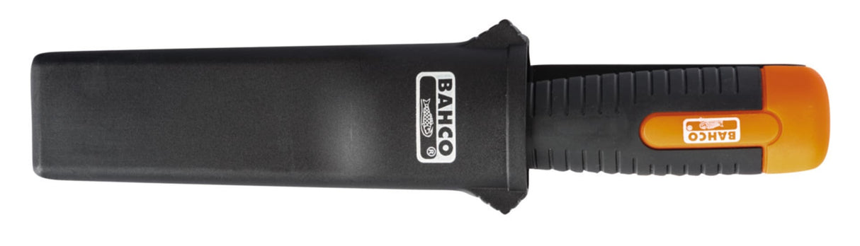 Bahco 25mm Heavy Duty Wrecking Knife with durable 100mm blade, impact-resistant handle, and protective holster.