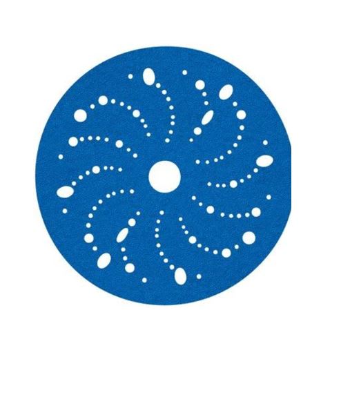3M Hookit Blue Abrasive Disc 321U P320 150mm