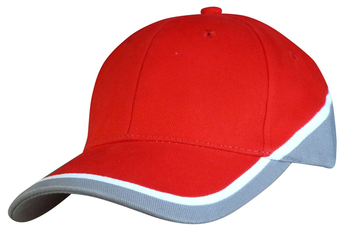 Legend Life, Sunset Cap, 4026 - RED/WHT/GREY