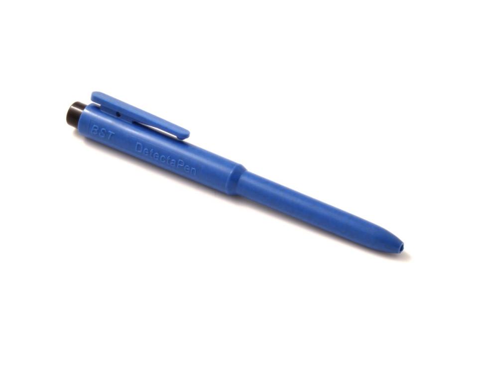 Detecta Blue Metal Detectable Retractable Pen (Pack of 10)