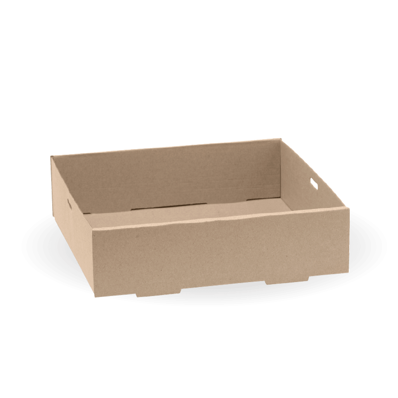BioPak BioBoard Catering Tray Base Small 100 (Pack)