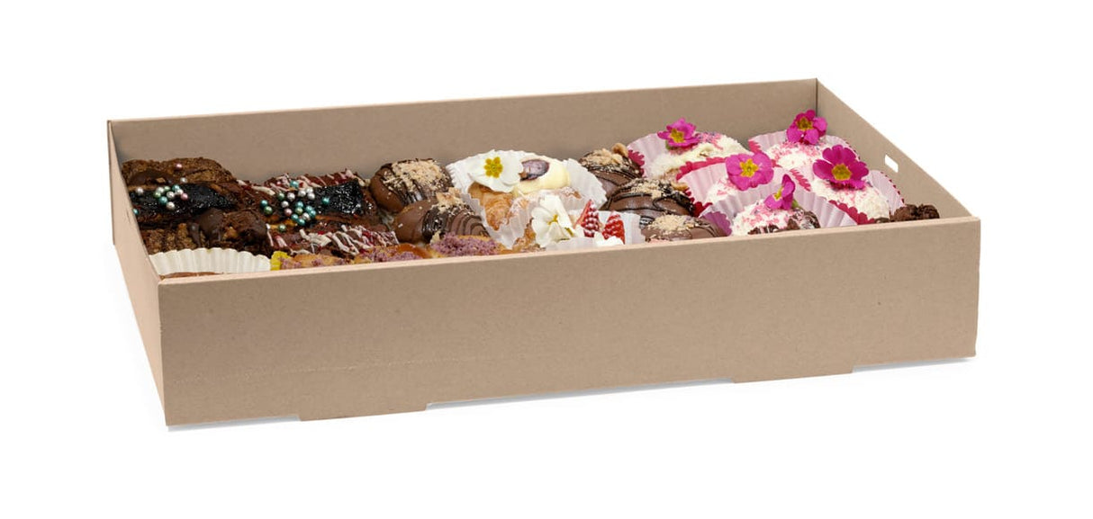 BioPak BioBoard Catering Tray Base Large 50 (Pack)