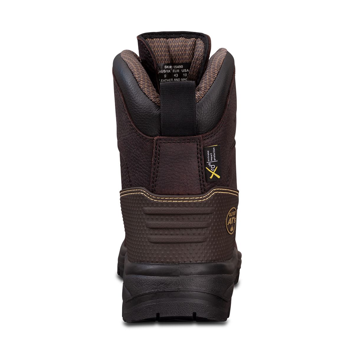 Oliver 65-490 Caustic Lace Up Safety Boots - Brown (Size: 15)