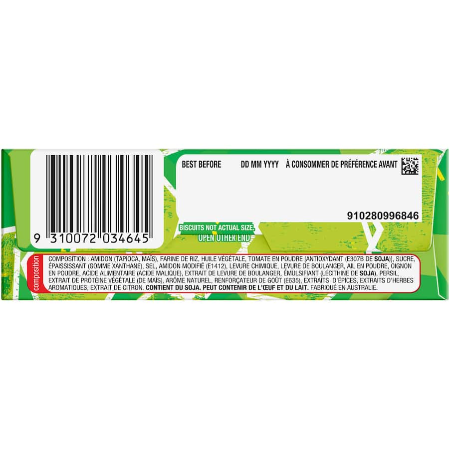 Arnotts Shapes Crackers Gluten Free Barbecue 110g