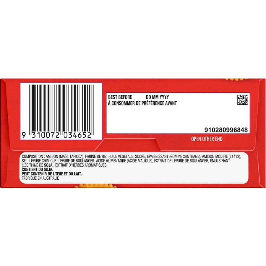 Arnotts Jatz Crackers Gluten Free 130g