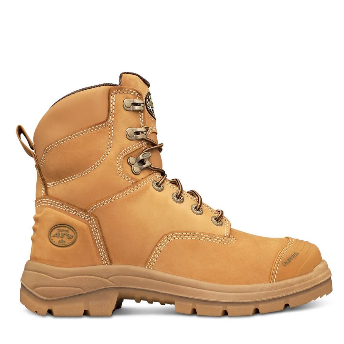 Oliver 55-332 Lace up Safety Boots - Wheat - 13