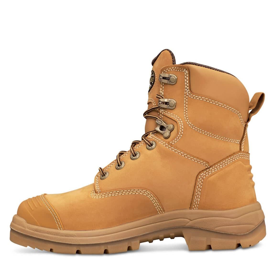 Oliver 55-332 Lace up Safety Boots - Wheat - 13