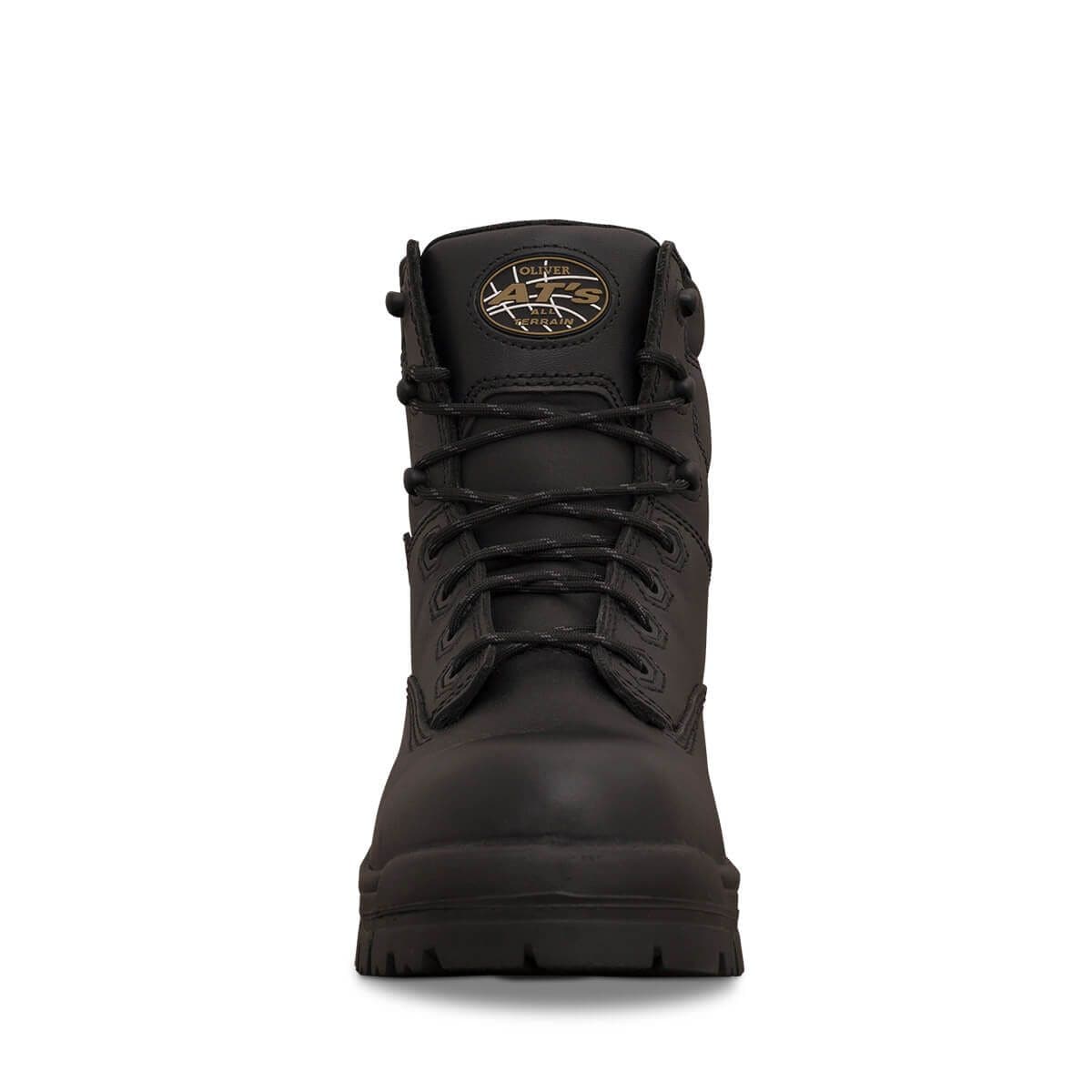 Oliver 45-645 Lace Up Safety Boots - Black - 06