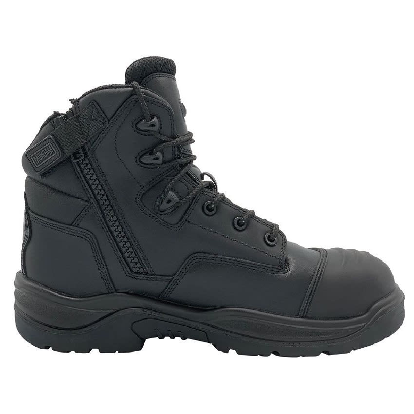 Magnum, Sitemaster Zip Sided Safety Boot, MSMR120 - Black (Size: 09)