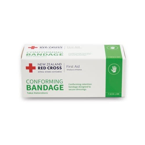 Red Cross Conforming Bandage 7.5cm x 4m