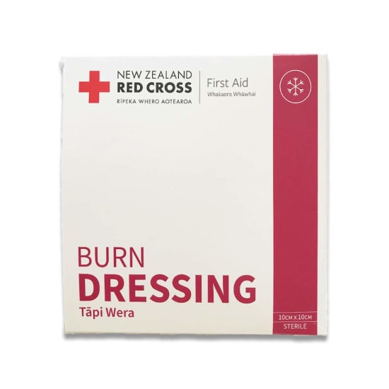 Hydrogel burn dressings 10cm x 10cm, sterile and non-toxic for instant relief and protection from burns.