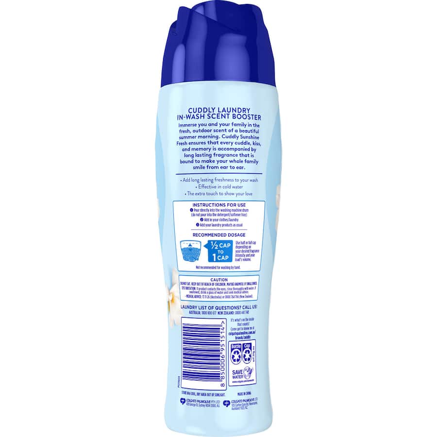 Cuddly Scent Booster Beads Sunshine Fresh 480g