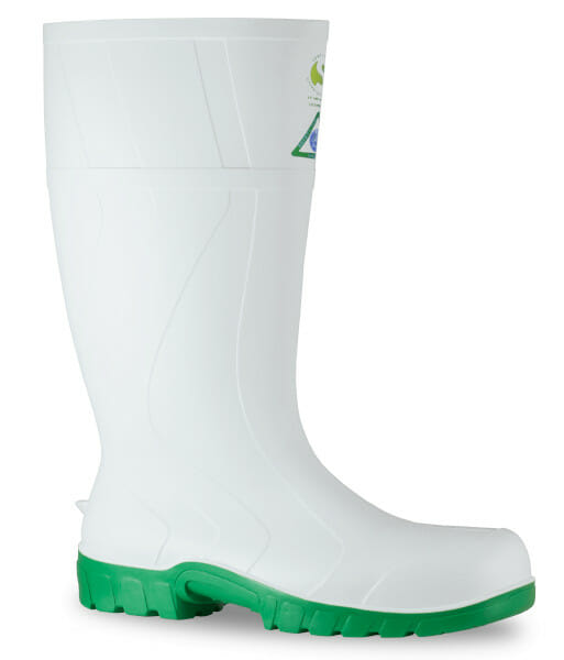 Bata, Safemate Safety Gumboot - Green (Size: 03)