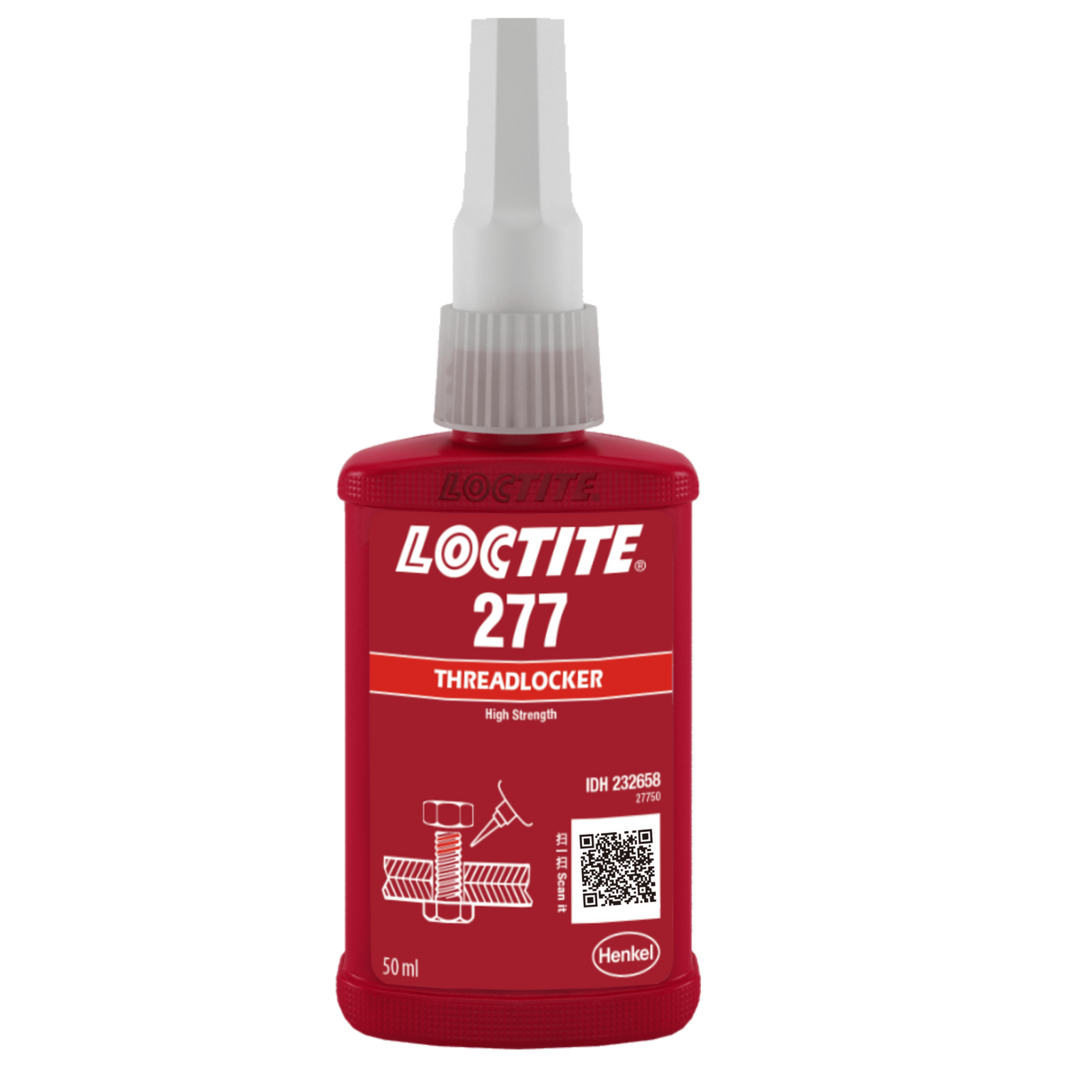 LOCTITE 277 Threadlocker Chemical Resistant 50ml