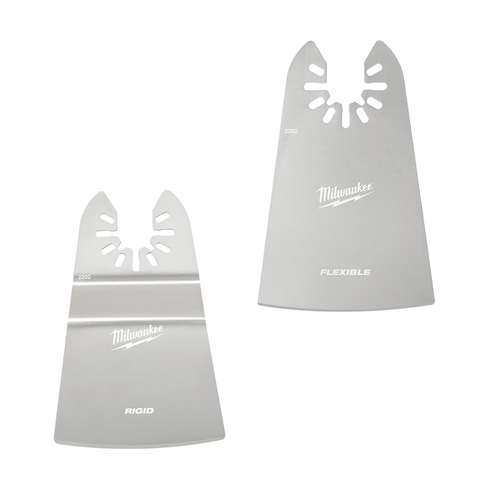 Milwaukee OPEN-LOK Flexible Scraper Variety Pack 50mm (2") 2 Piece