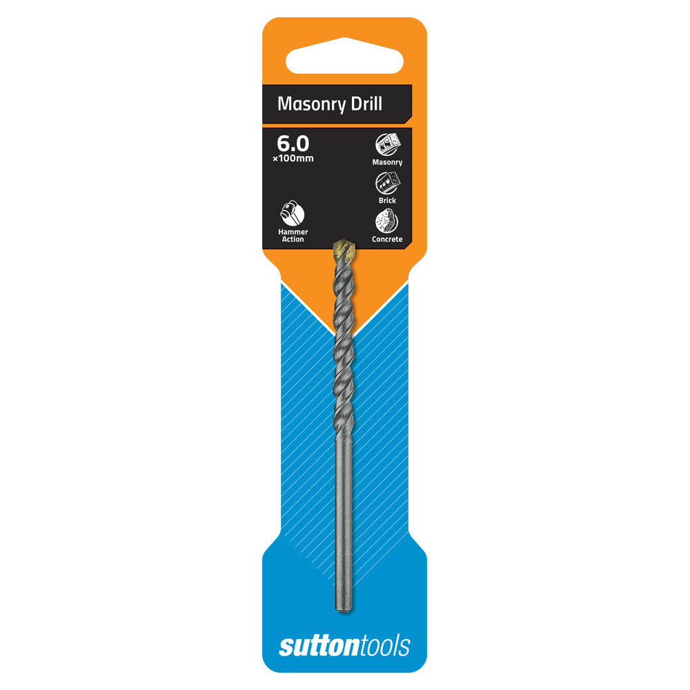 Sutton Masonry Drill - Standard Fixing 6mm