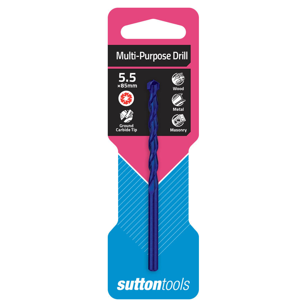 Sutton Multi-Purpose Drills - Standard Length 5.5 x 85mm